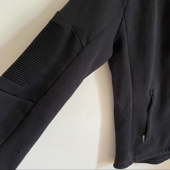 Gymshark Jackets & Coats Gymshark Black Zip Up Exercise Hooded